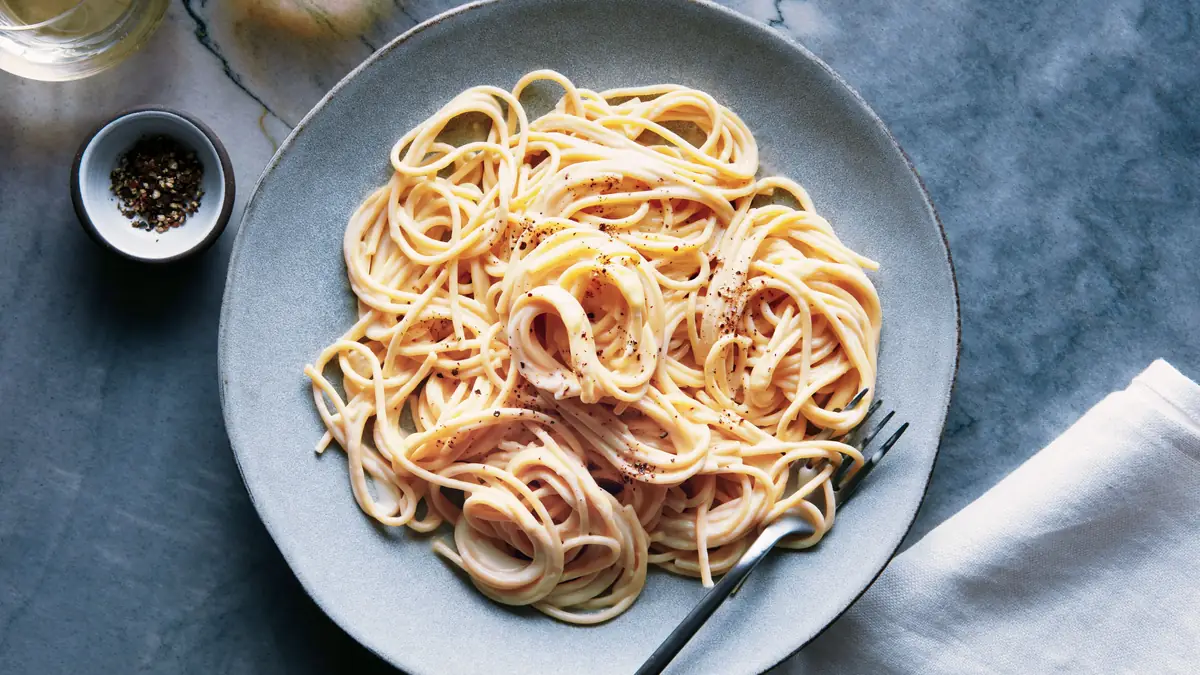 3-Ingredient Parm Pasta