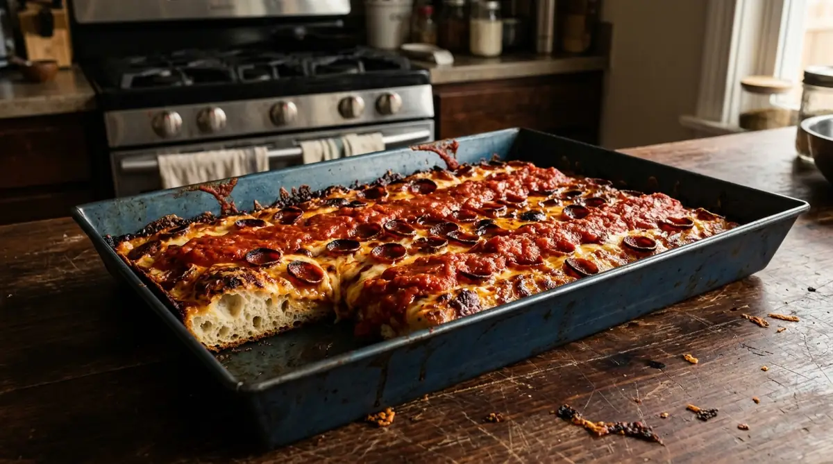 Detroit-Style Pizza in the Lloyd Pan