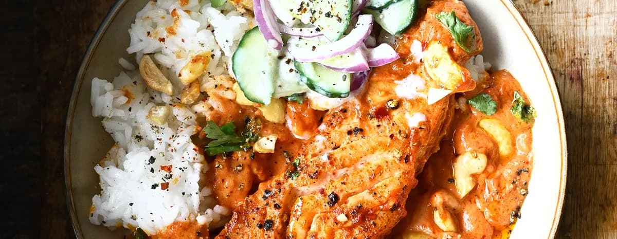 Easy Butter Salmon Curry
