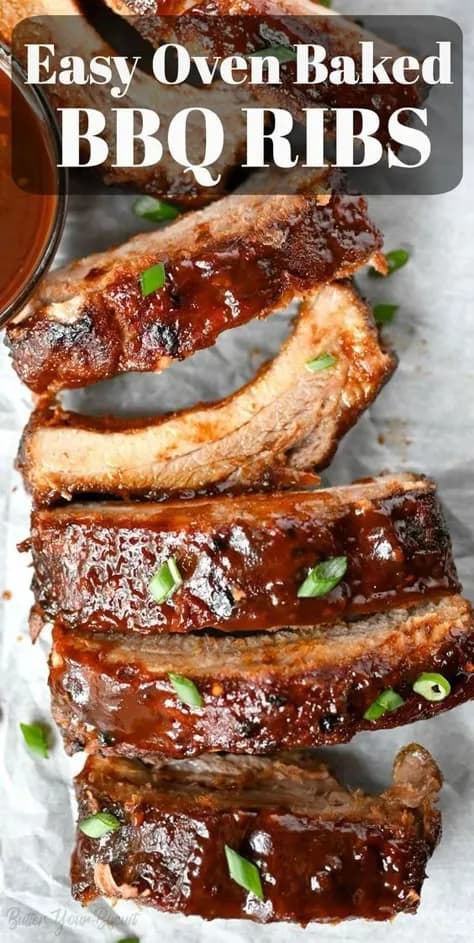 Easy Oven BBQ Baked Ribs Recipe - Butter Your Biscuit