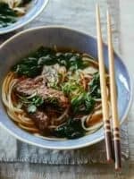Garlic Ginger Beef Noodle Soup