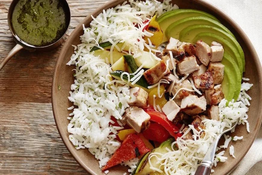 Grilled Chicken Burrito Bowl