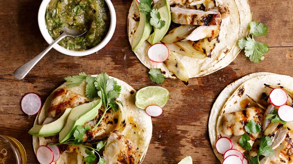 Grilled Chicken Tacos