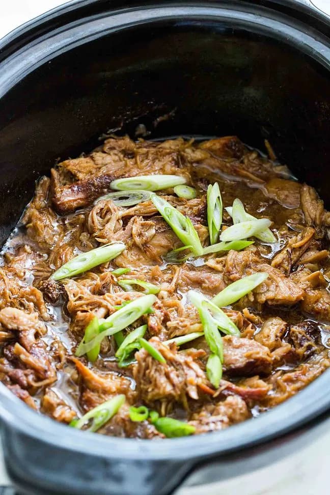 Irresistibly Juicy Slow Cooker Asian Pulled Pork Delight