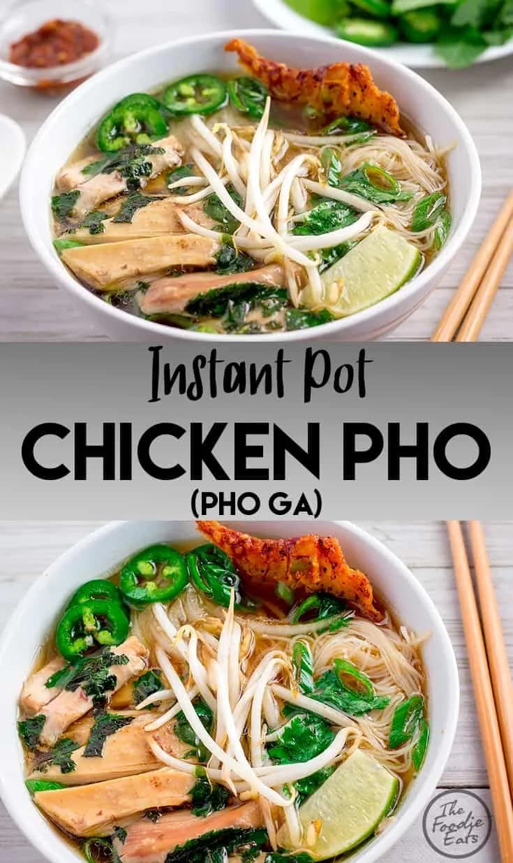 Pressure Cooker Chicken Pho