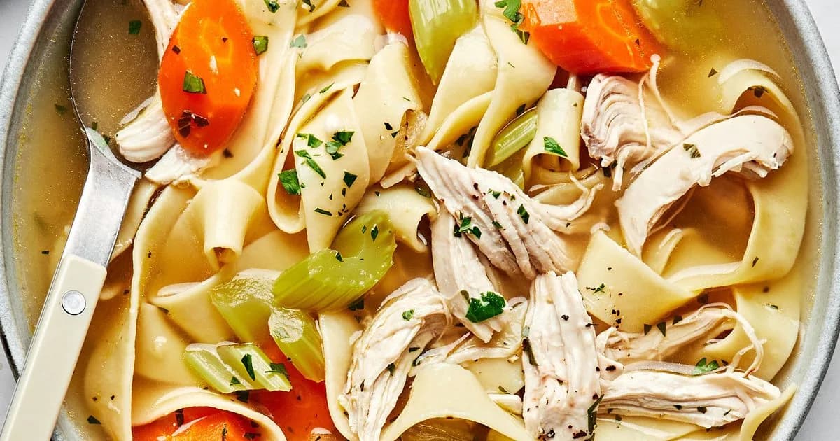 Quick and Easy Chicken Noodle Soup