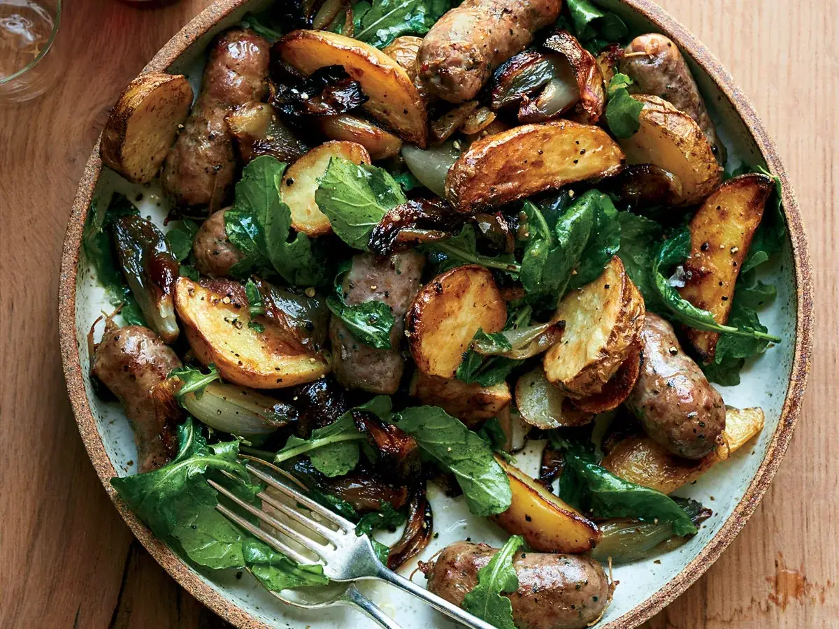 Sausage-and-Potato Pan Roast