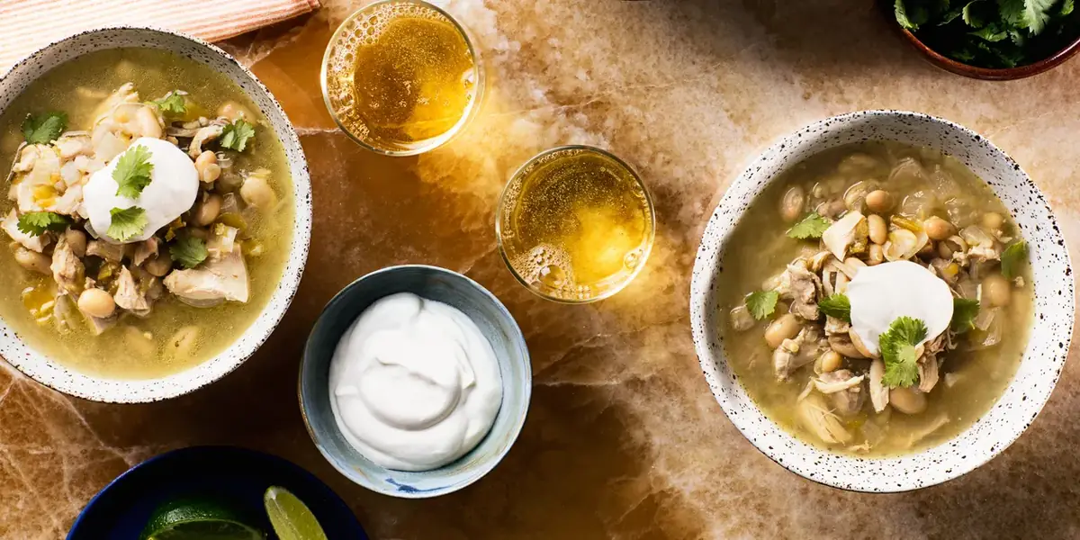 Slow-Cooker White Chicken Chili