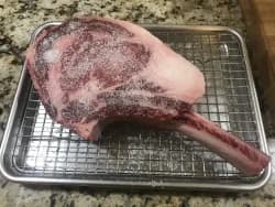 Sous Vide Tomahawk Ribeye Steak