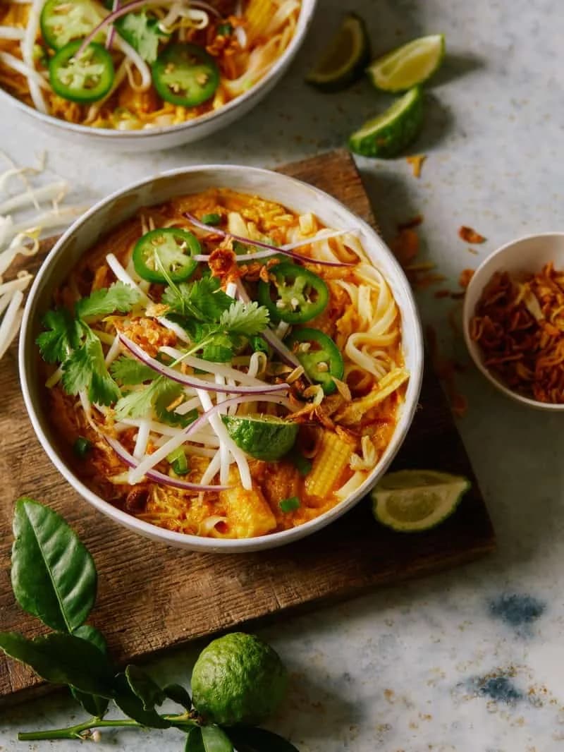 Spicy Chicken Laksa