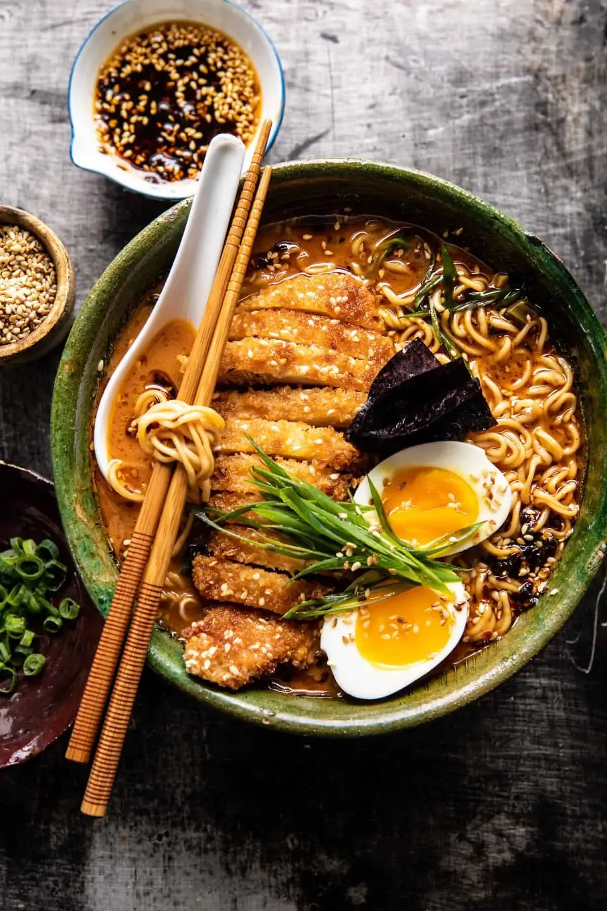 Spicy Maple Miso Chicken Ramen