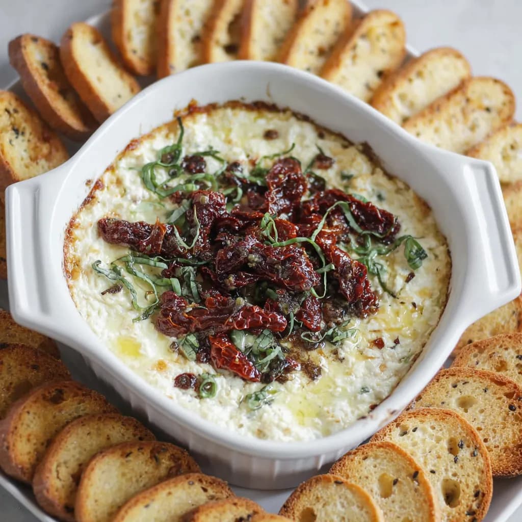 Sun Dried Tomato and Goat Cheese Carbonara