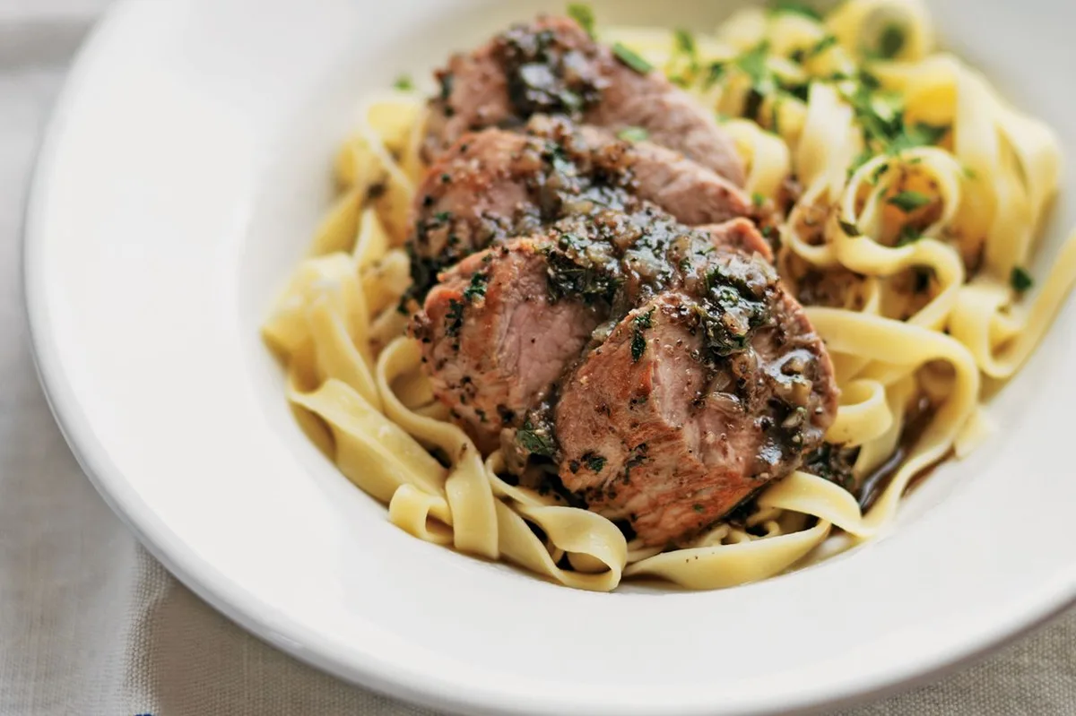 Tagliatelle with Pork, Beef and Black Pudding Ragu