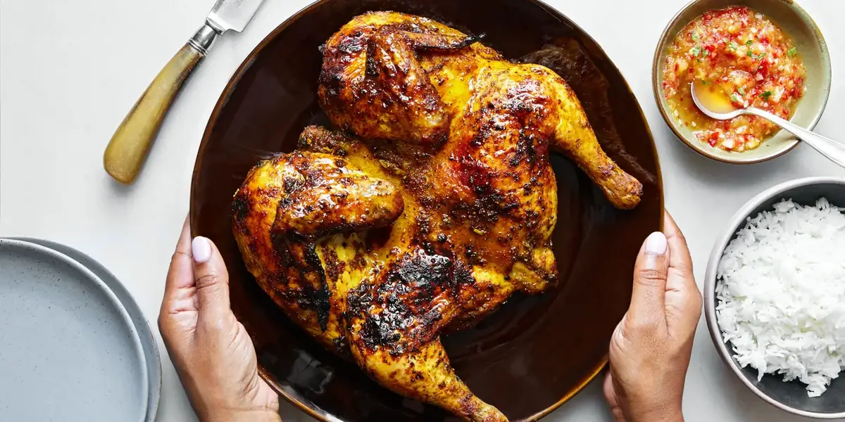 Thai Muslim–Style Grilled Chicken