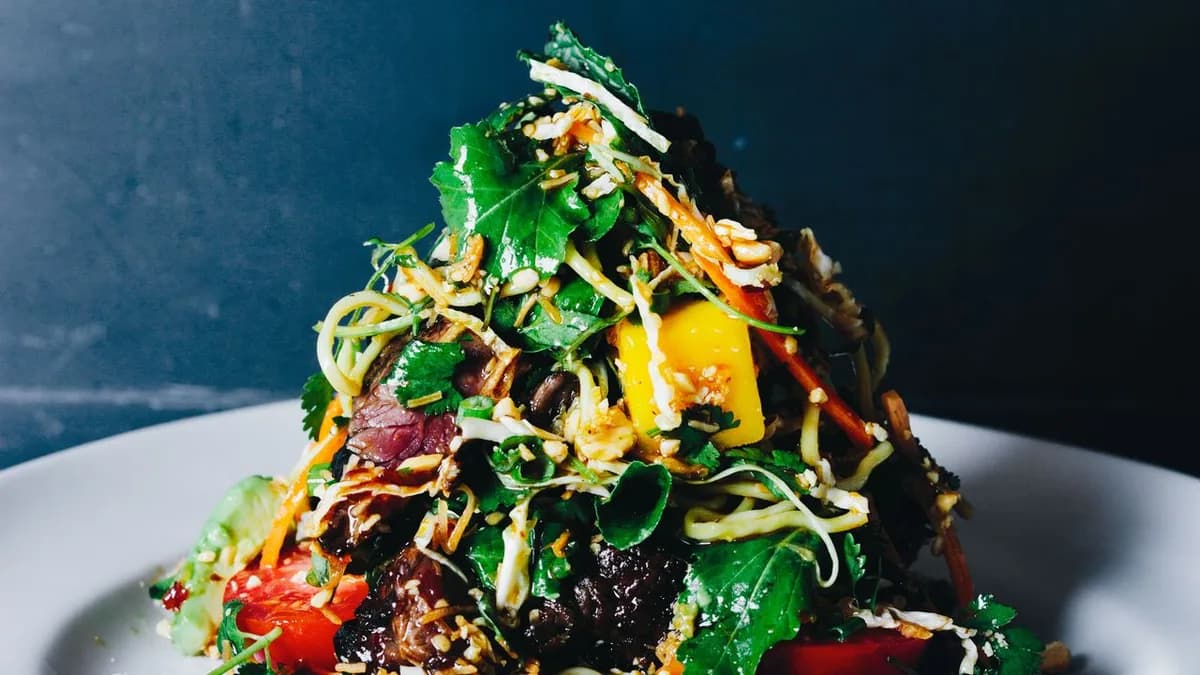 Thai Steak and Noodle Salad