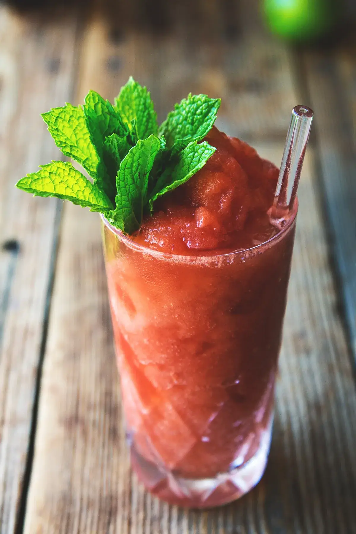 Watermelon Balsamic Cocktail Slushies