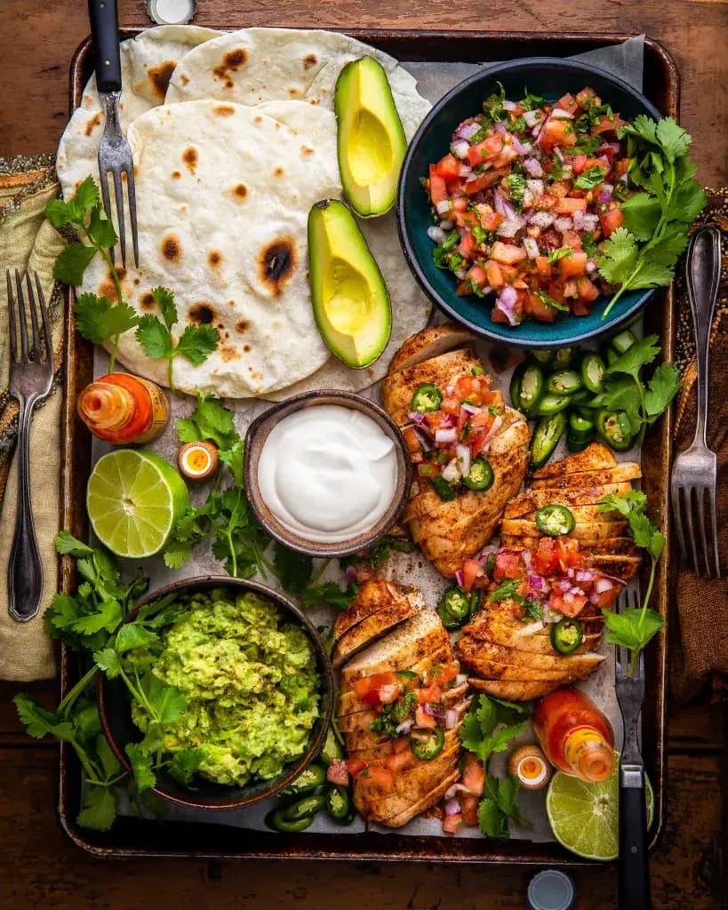 Traeger Chicken Tequila Fajitas