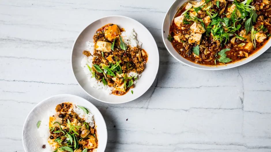 Weeknight Mapo Tofu with Ground Pork