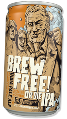 21st Amendment Brewing Company - Brew Free or Die IPA