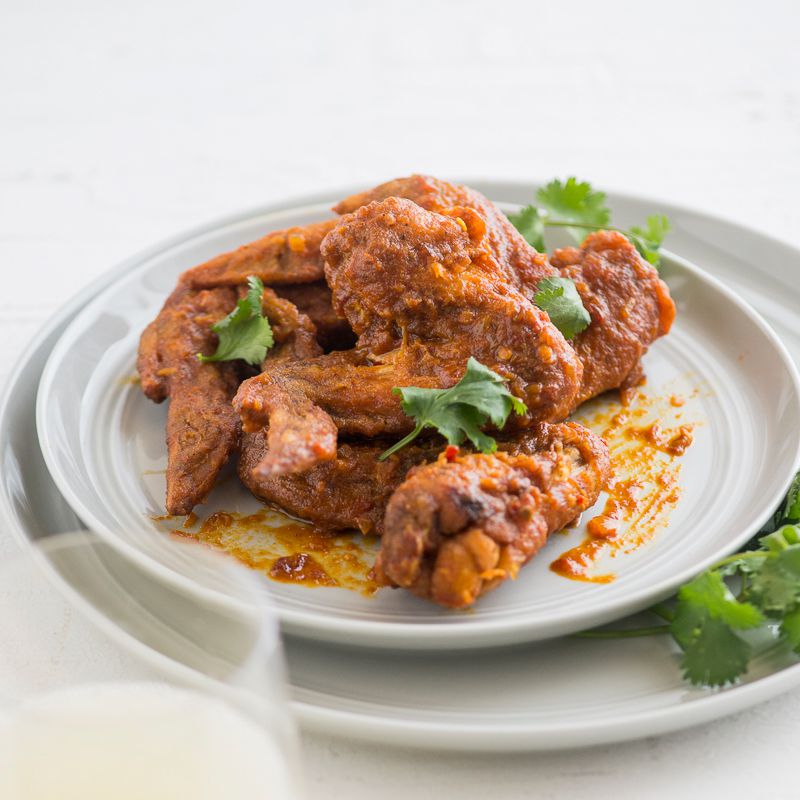 Curry Chicken Wings