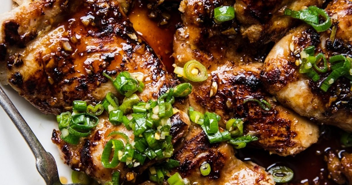 Lemongrass Chicken Thighs